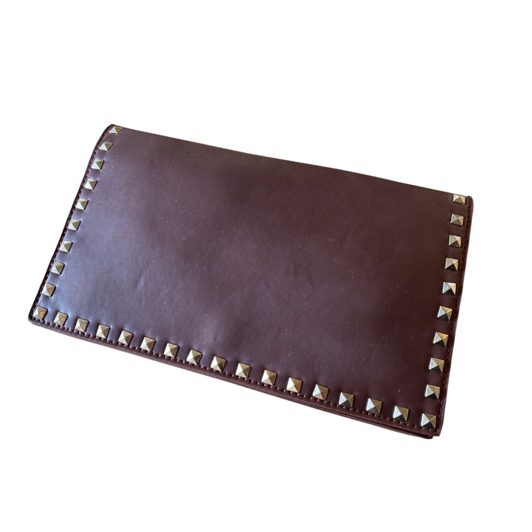 Cocoa Envelope clutch w/ Straps